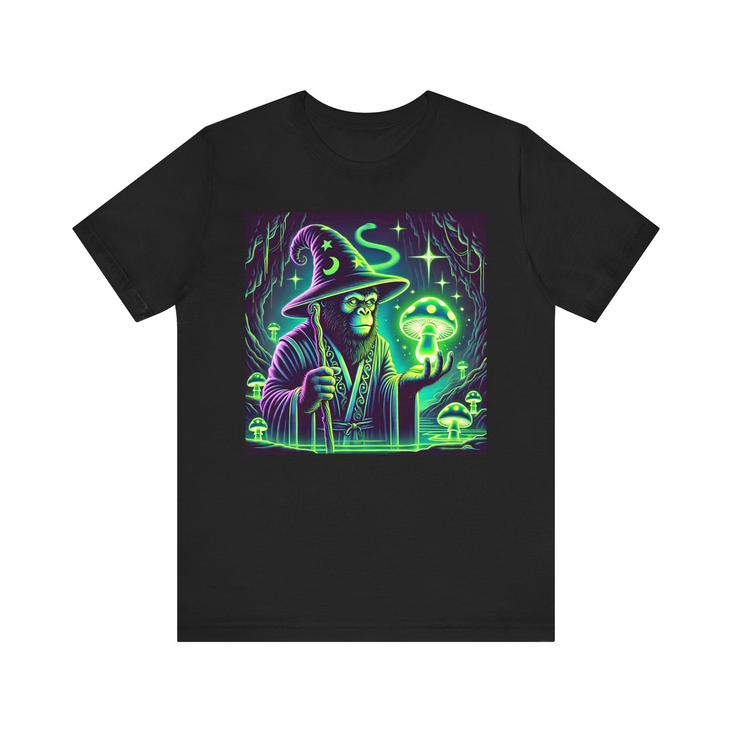 Wizard Ape Sipping Tea T-Shirt