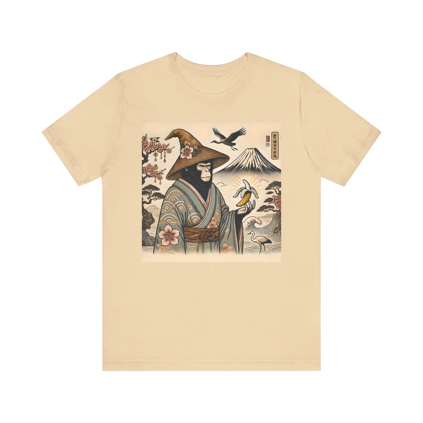 Saru Ape Holding Banana T-Shirt