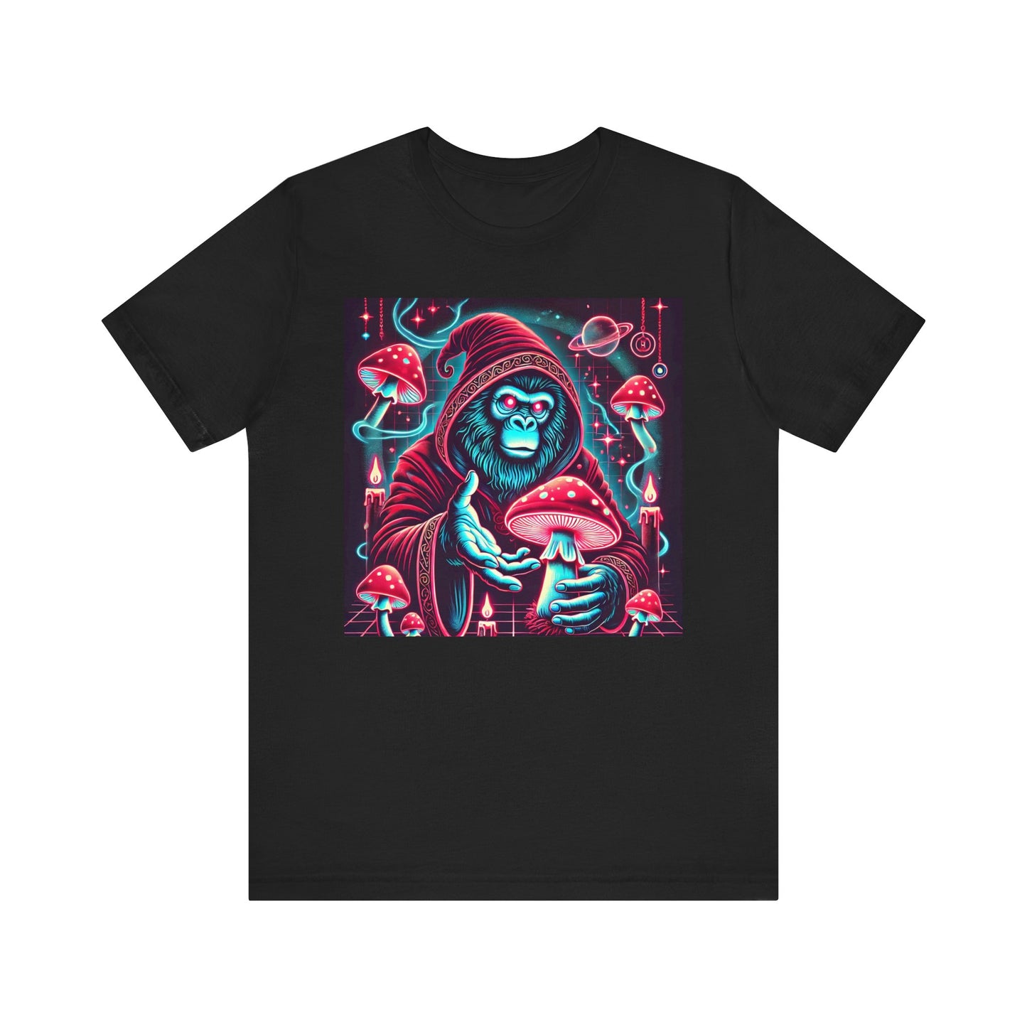 Wizard Ape with Mushroom T-Shirt