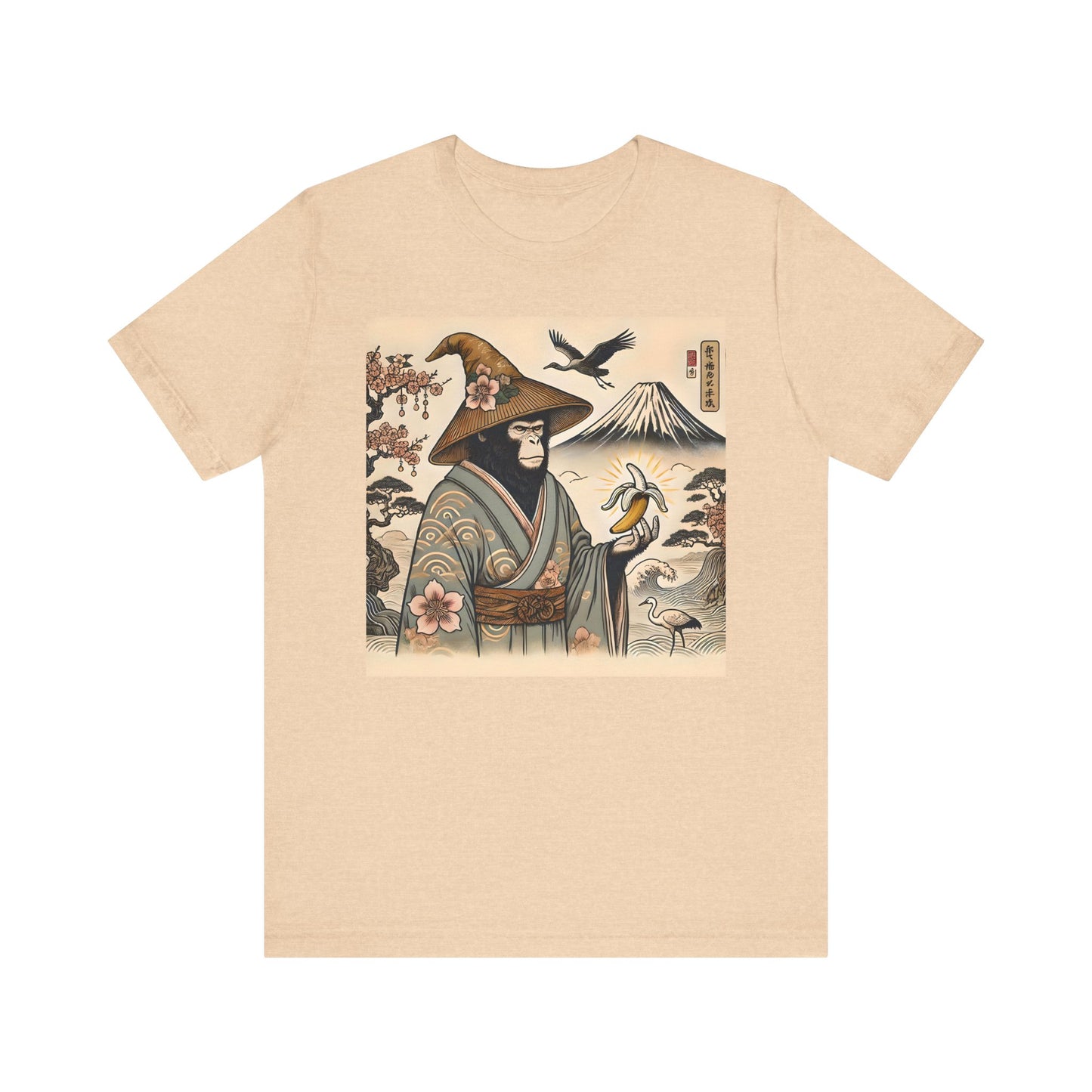 Saru Ape Holding Banana T-Shirt
