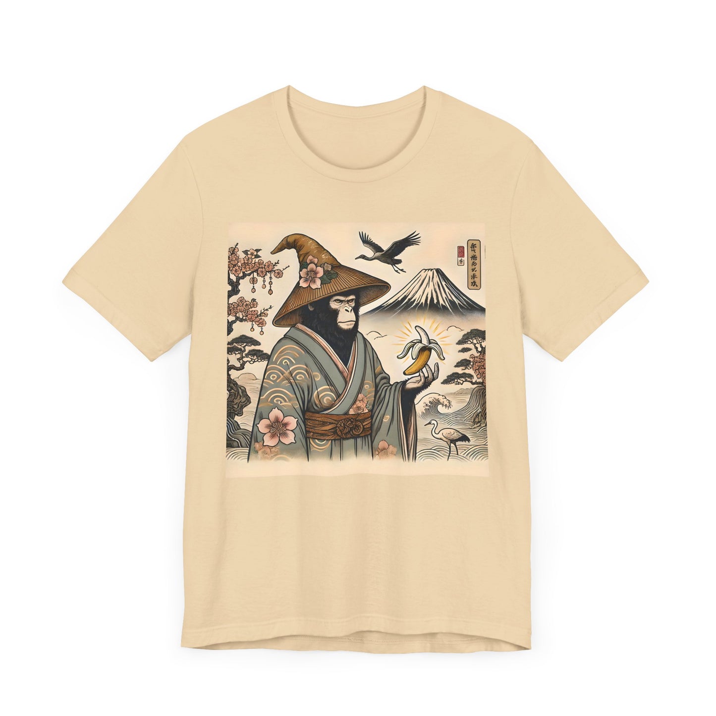 Saru Ape Holding Banana T-Shirt