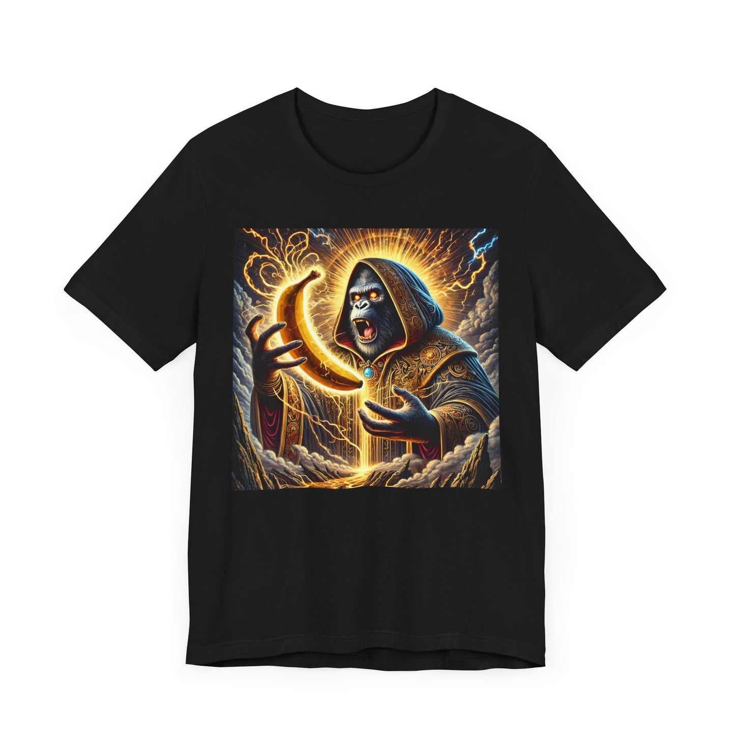 Wizard Ape with a Banana T-Shirt