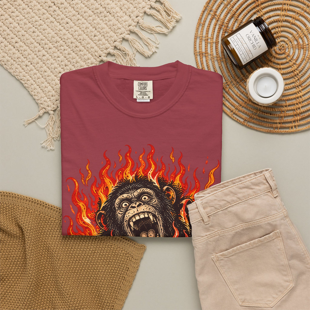 I'm Chimping Out T-Shirt - FIRE