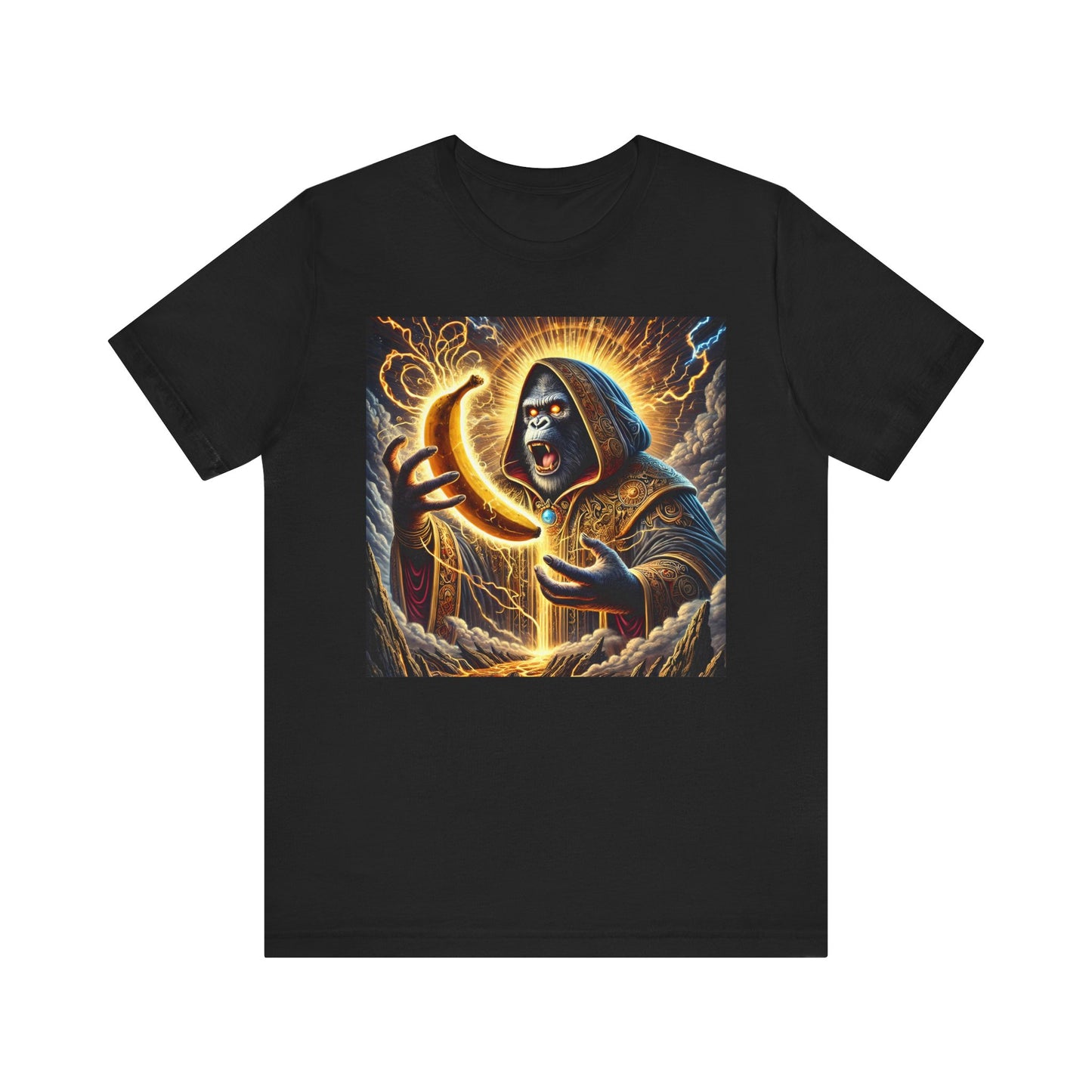 Wizard Ape with a Banana T-Shirt