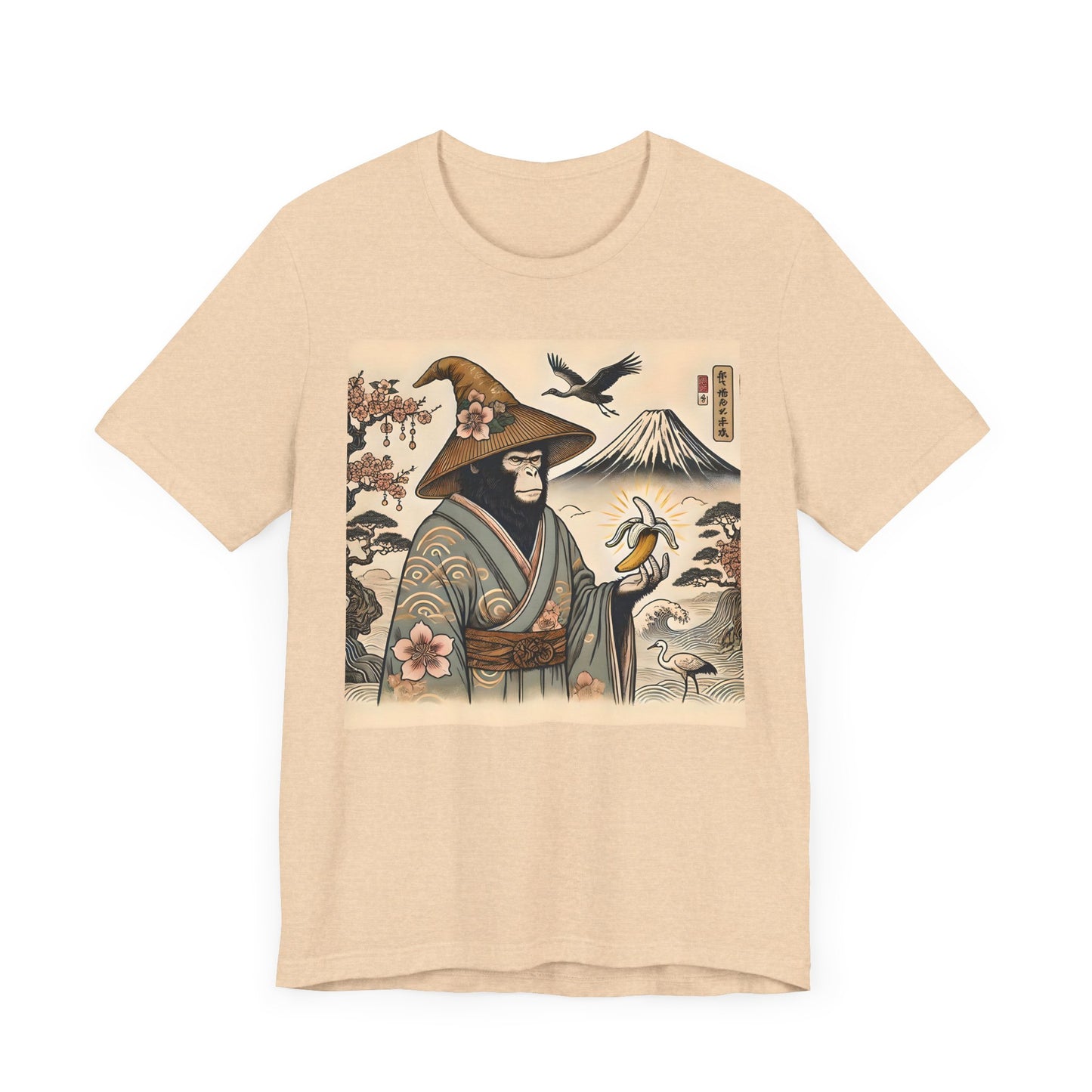 Saru Ape Holding Banana T-Shirt