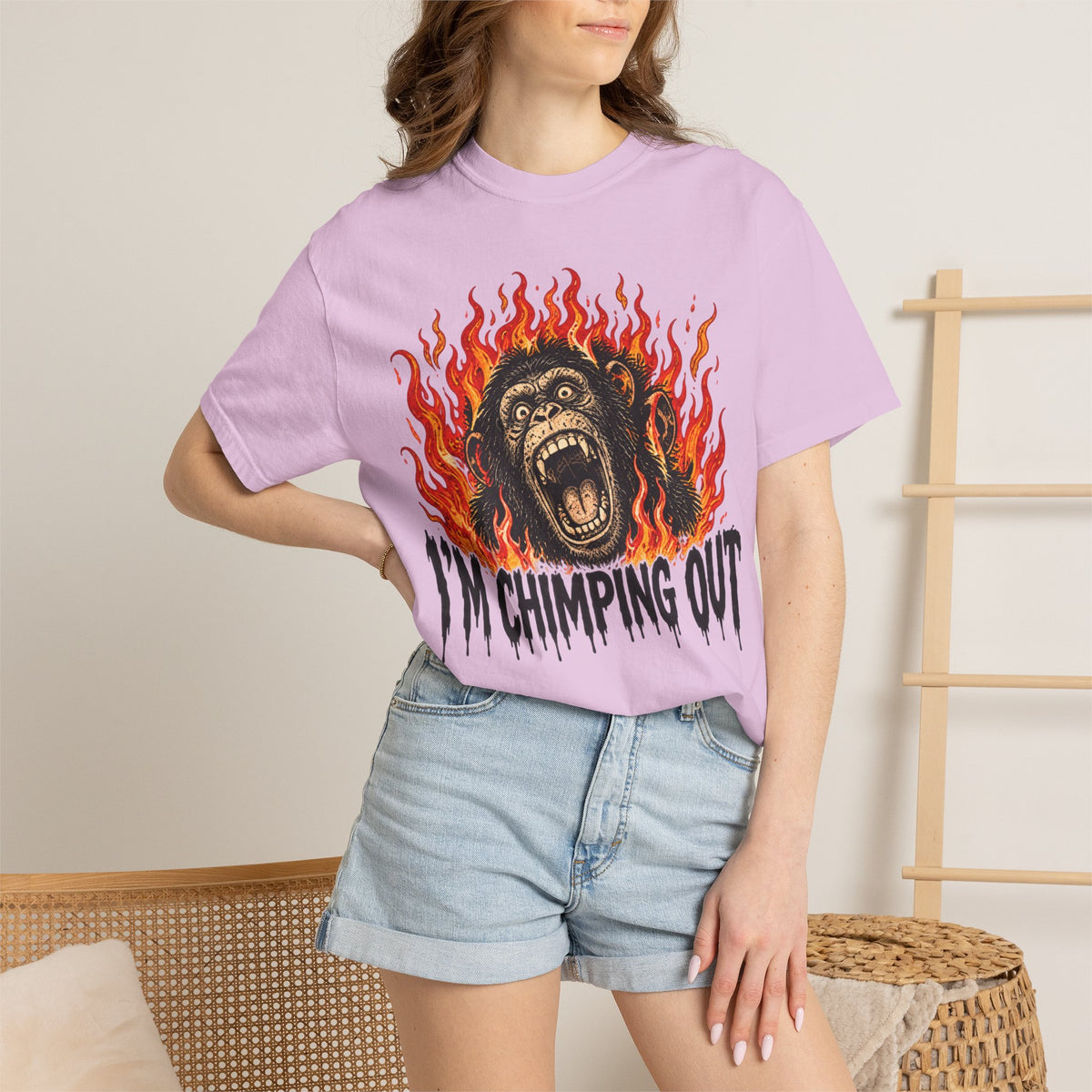 I'm Chimping Out T-Shirt - FIRE