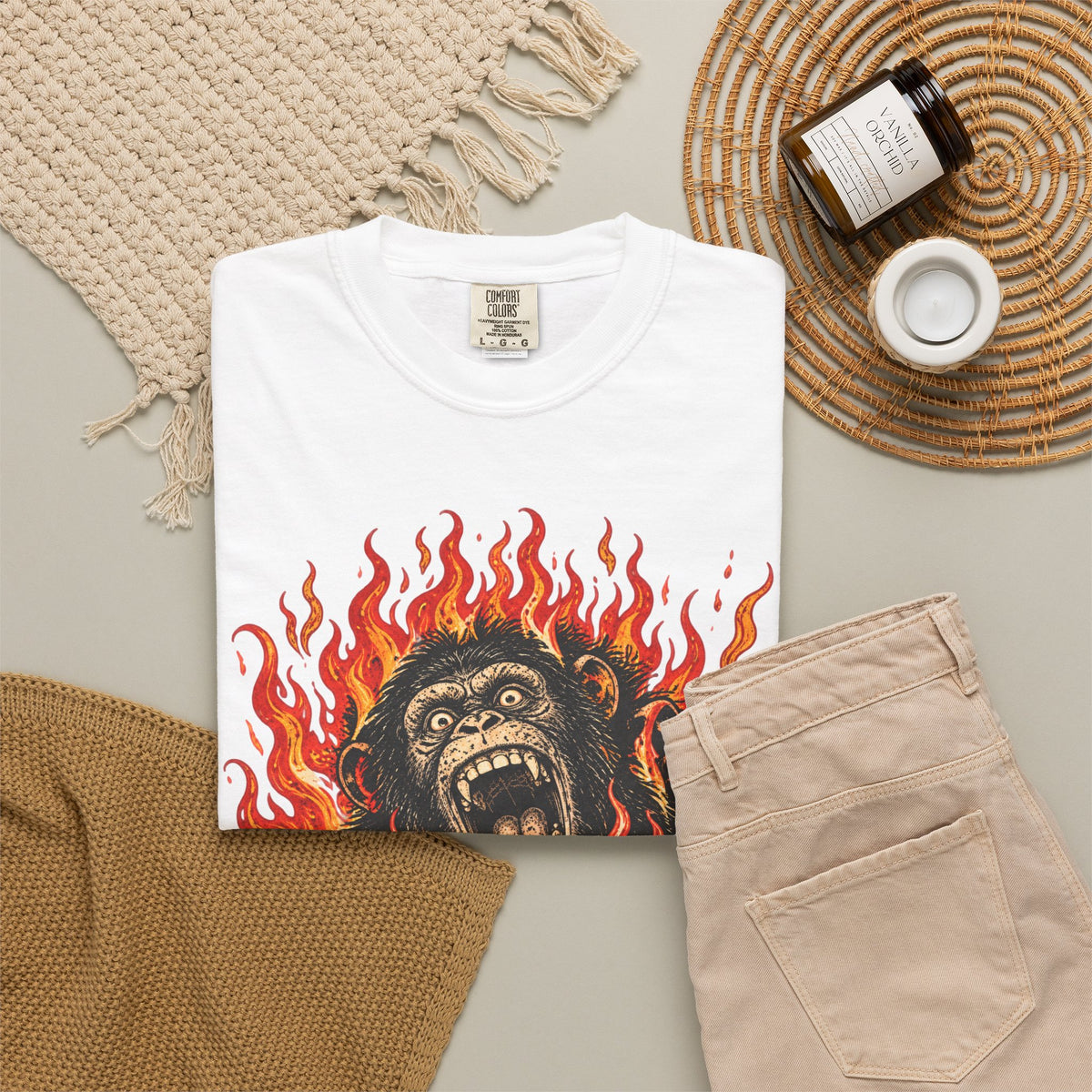 I'm Chimping Out T-Shirt - FIRE