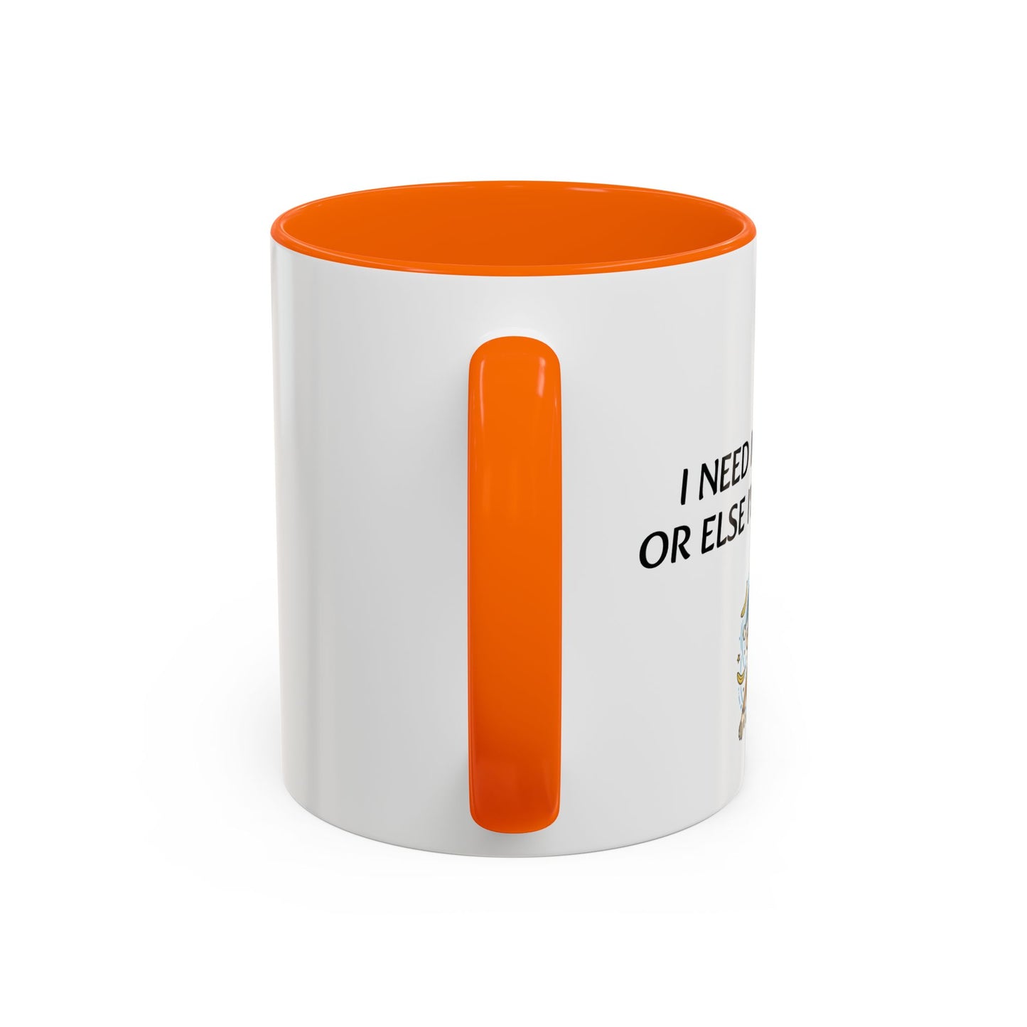 Accent Coffee Monkey Mug — Funny "Coffee First" With Monkey Morning Humor Ceramic Mug