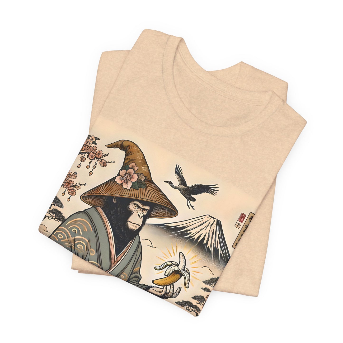 Saru Ape Holding Banana T-Shirt