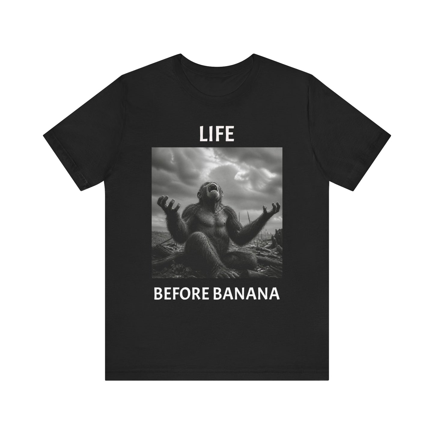 LIFE BEFORE AND AFTER BANANA APE T-Shirt