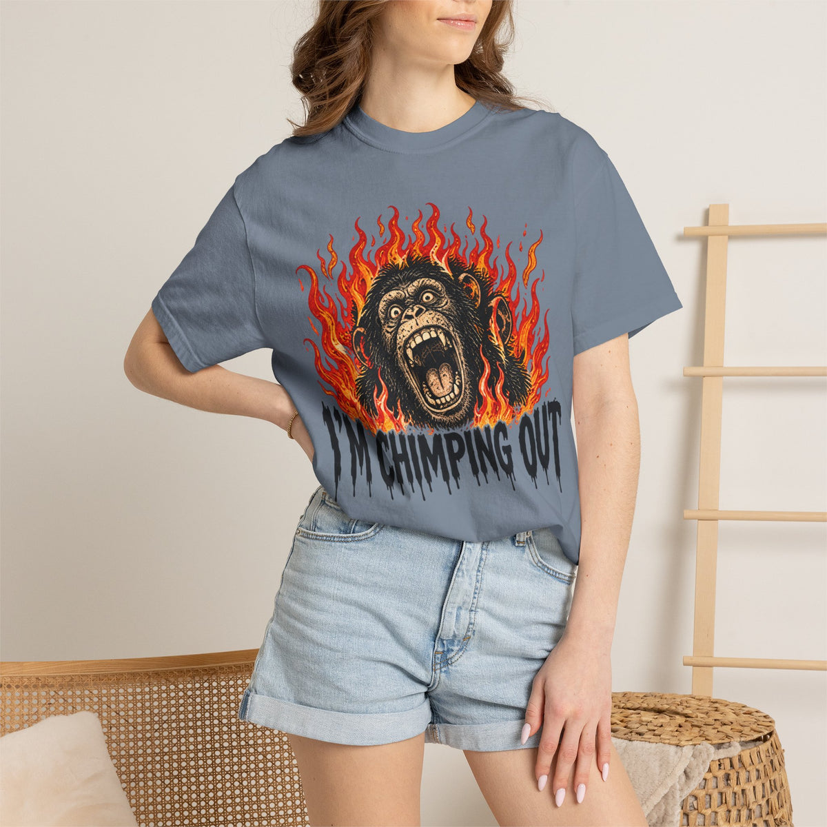 I'm Chimping Out T-Shirt - FIRE
