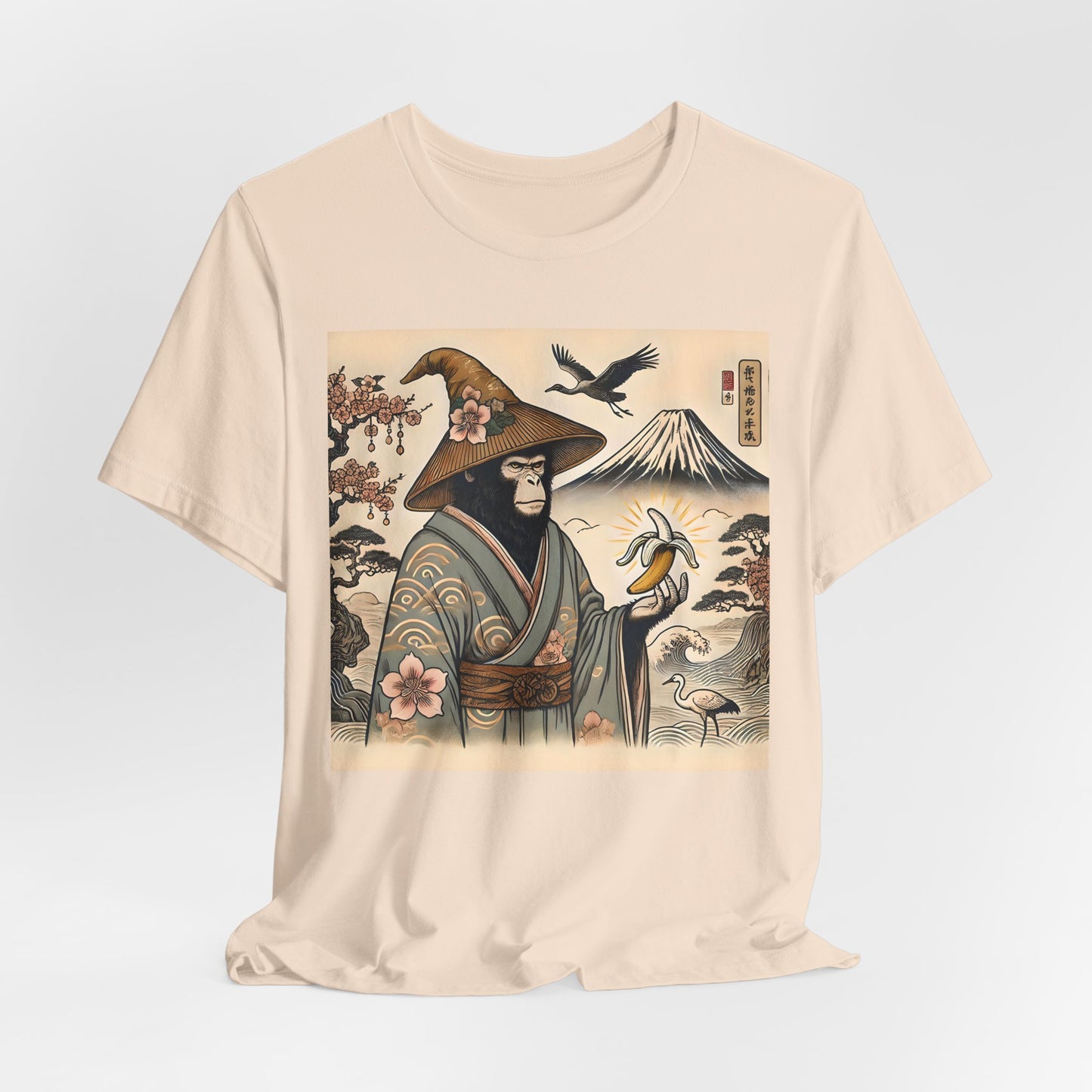 Saru Ape Holding Banana T-Shirt