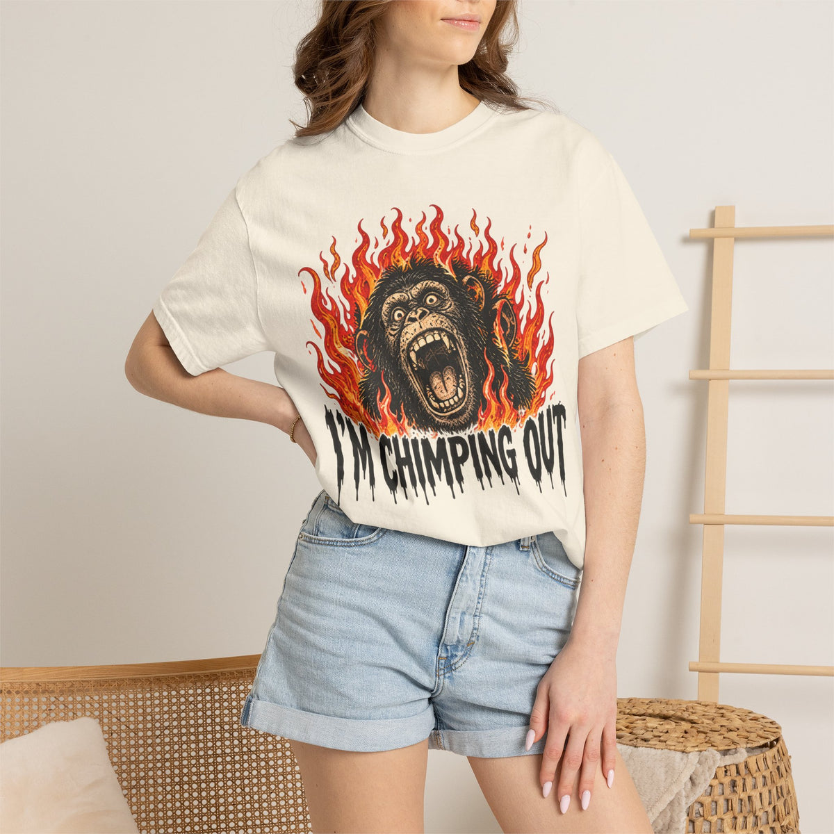 I'm Chimping Out T-Shirt - FIRE