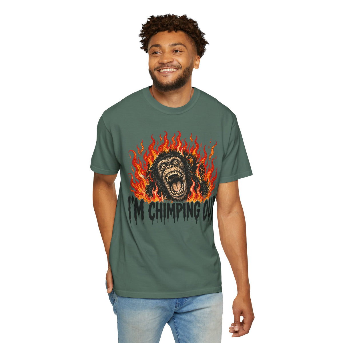 I'm Chimping Out T-Shirt - FIRE