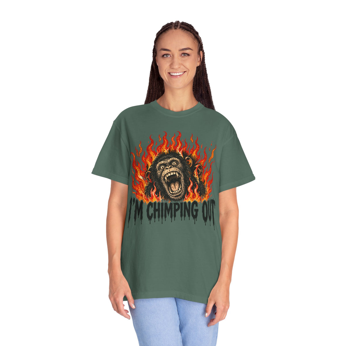 I'm Chimping Out T-Shirt - FIRE