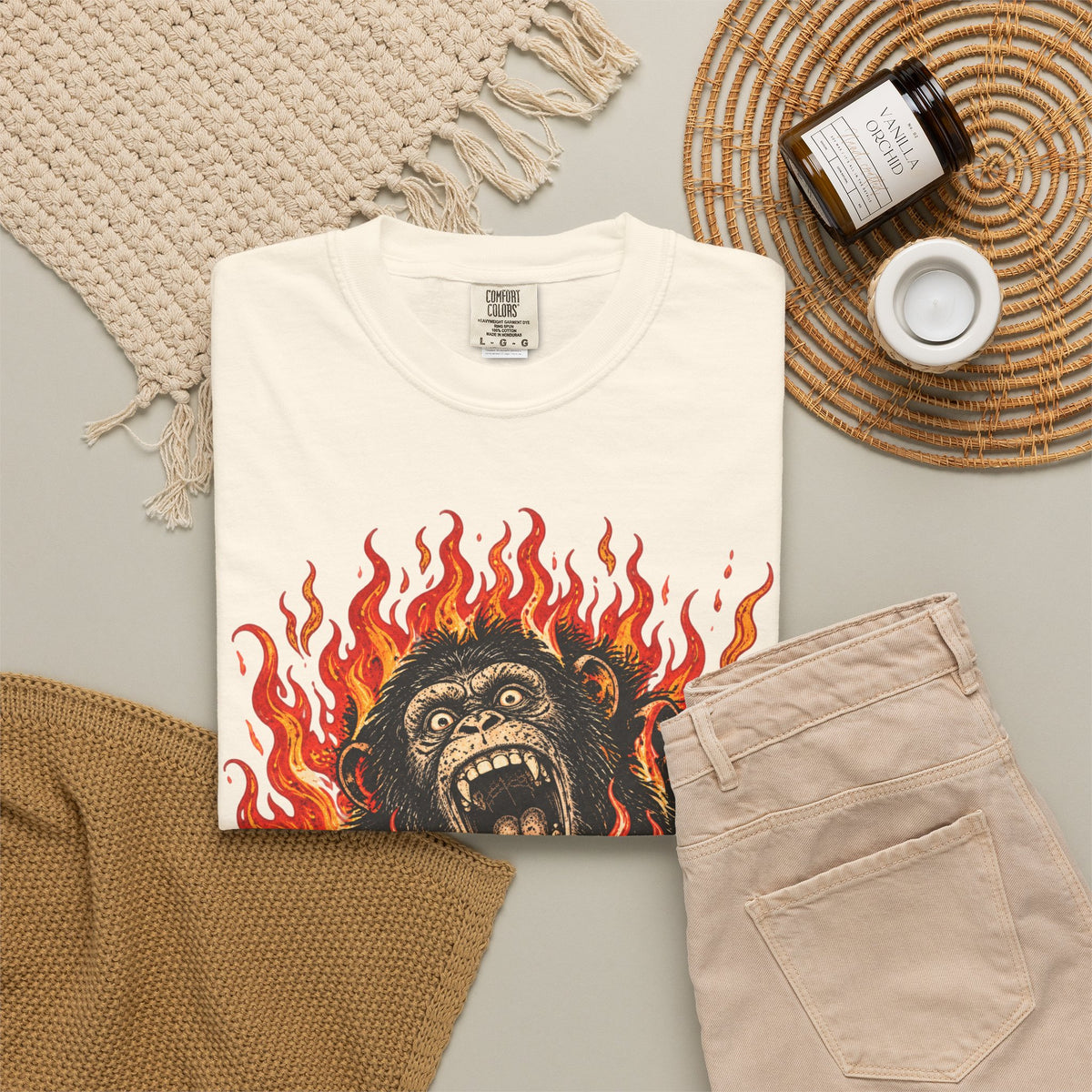 I'm Chimping Out T-Shirt - FIRE