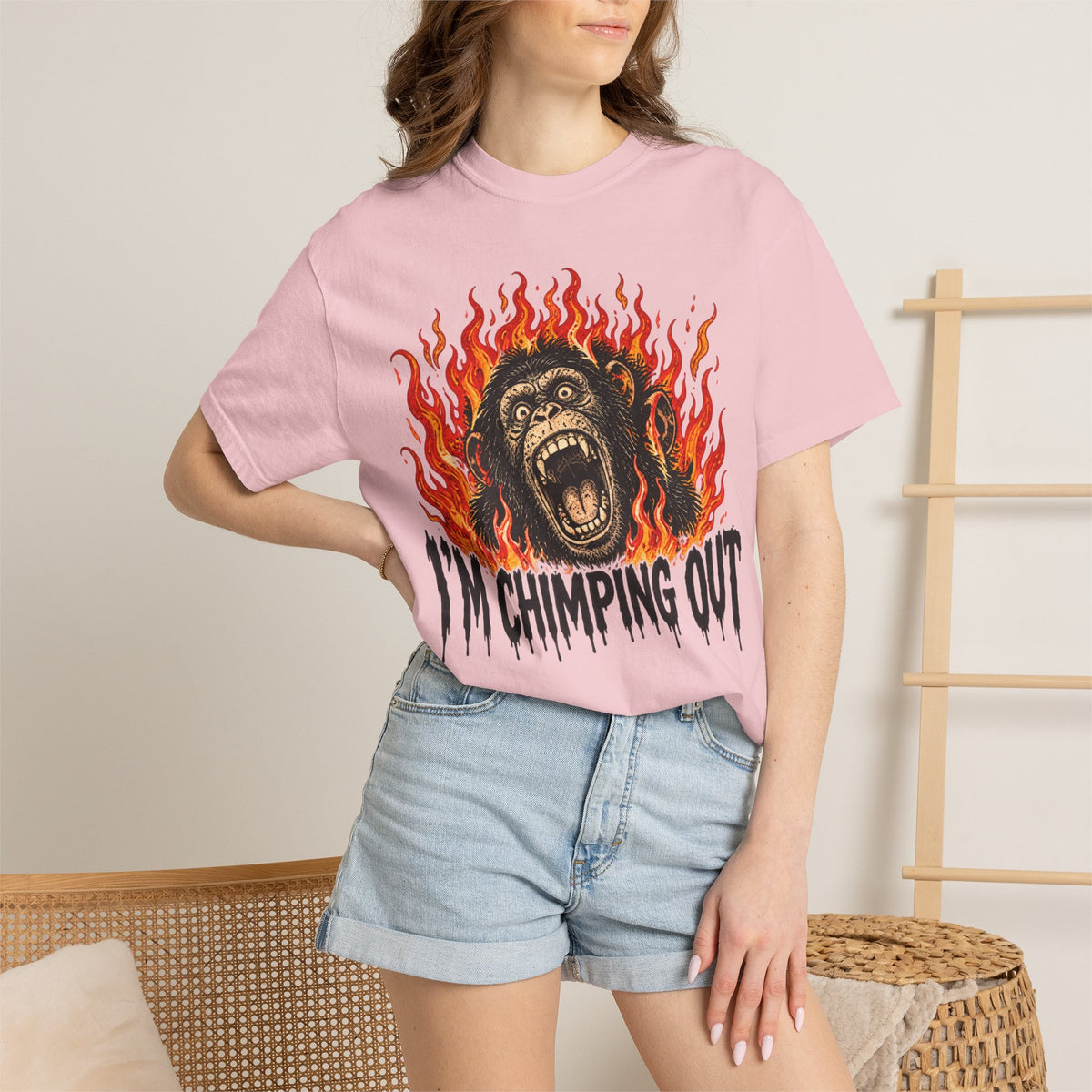 I'm Chimping Out T-Shirt - FIRE