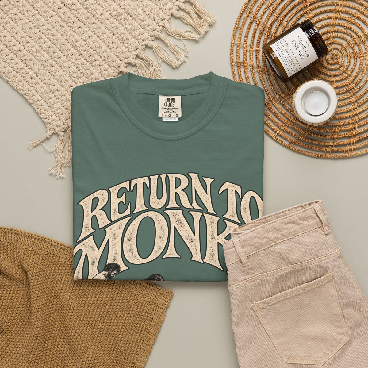 Return To Monke T-Shirt - De-Evolution March Of Progress