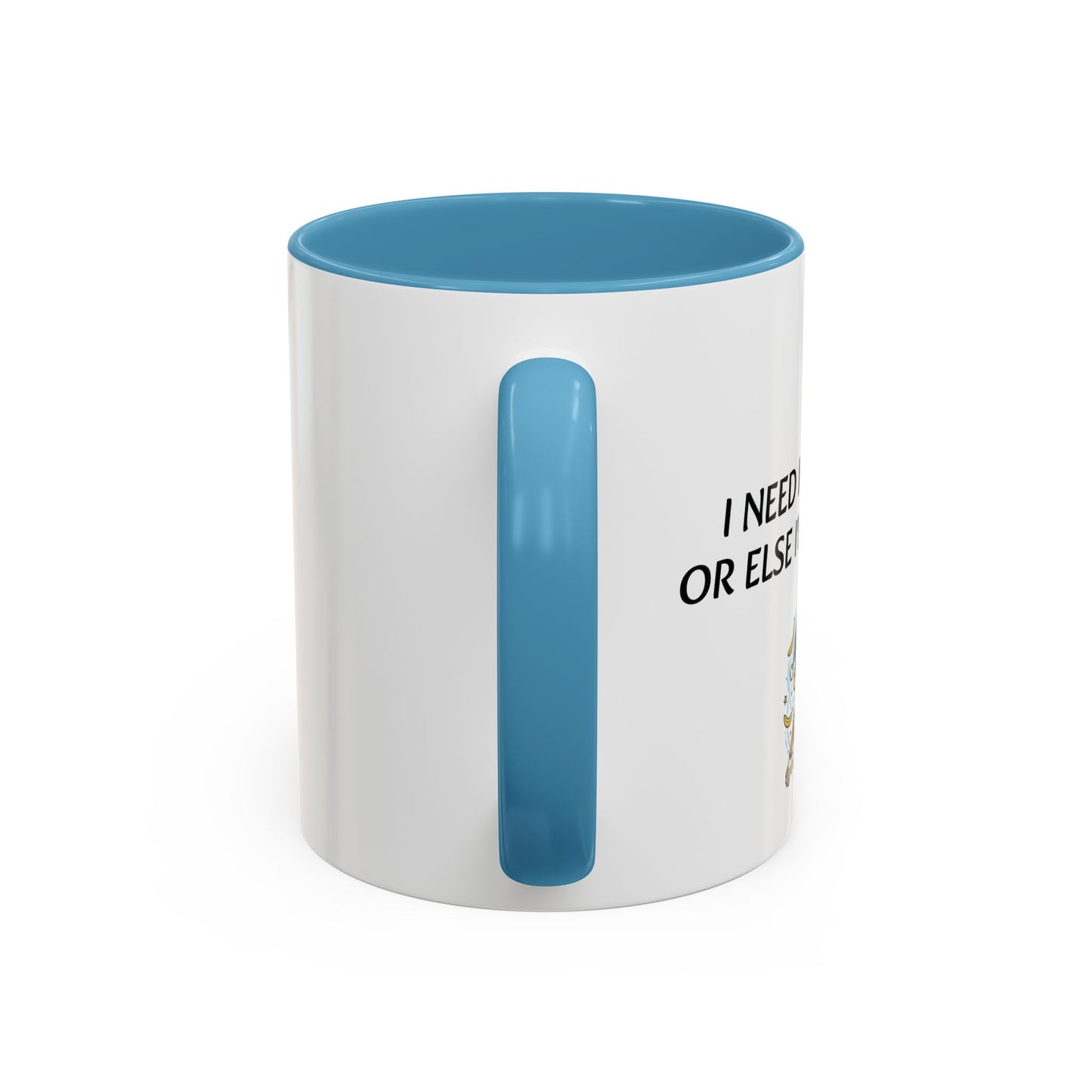 Accent Coffee Monkey Mug — Funny "Coffee First" With Monkey Morning Humor Ceramic Mug