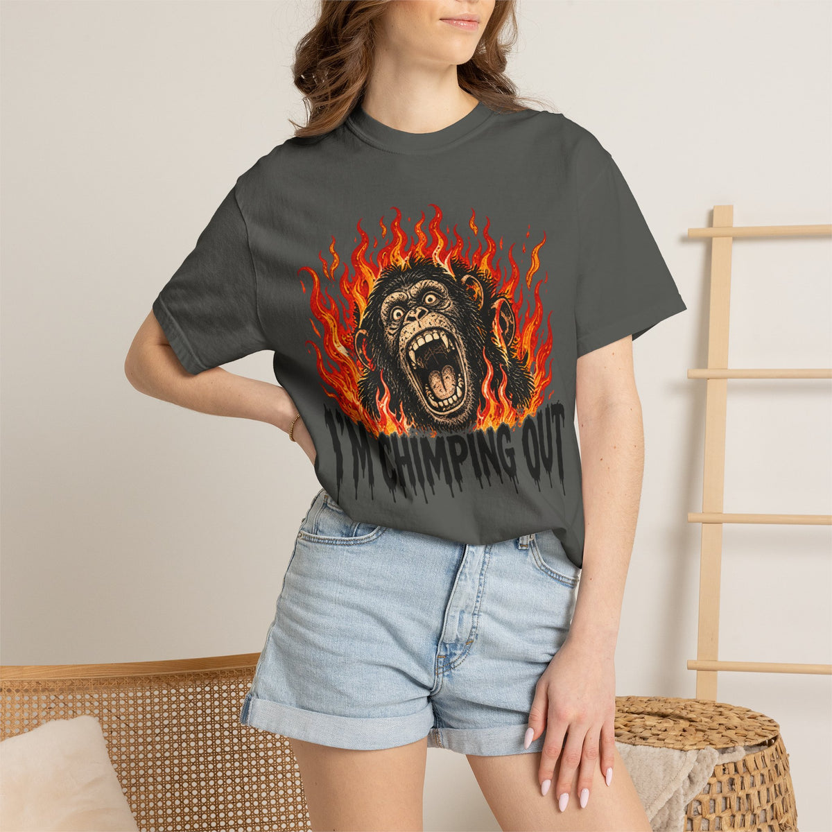 I'm Chimping Out T-Shirt - FIRE