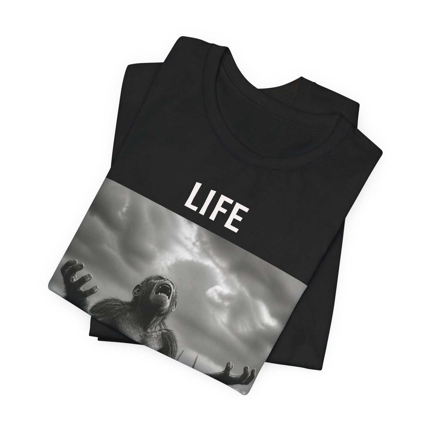 LIFE WITH AND WITHOUT BANANA APE T-Shirt