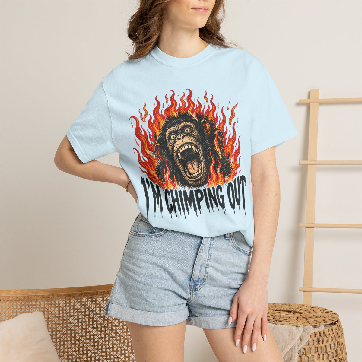 I'm Chimping Out T-Shirt - FIRE