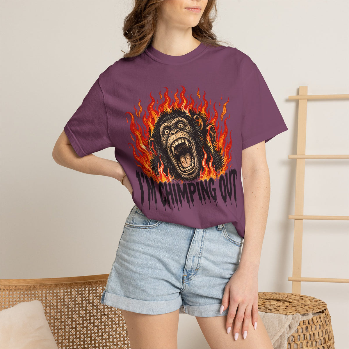 I'm Chimping Out T-Shirt - FIRE