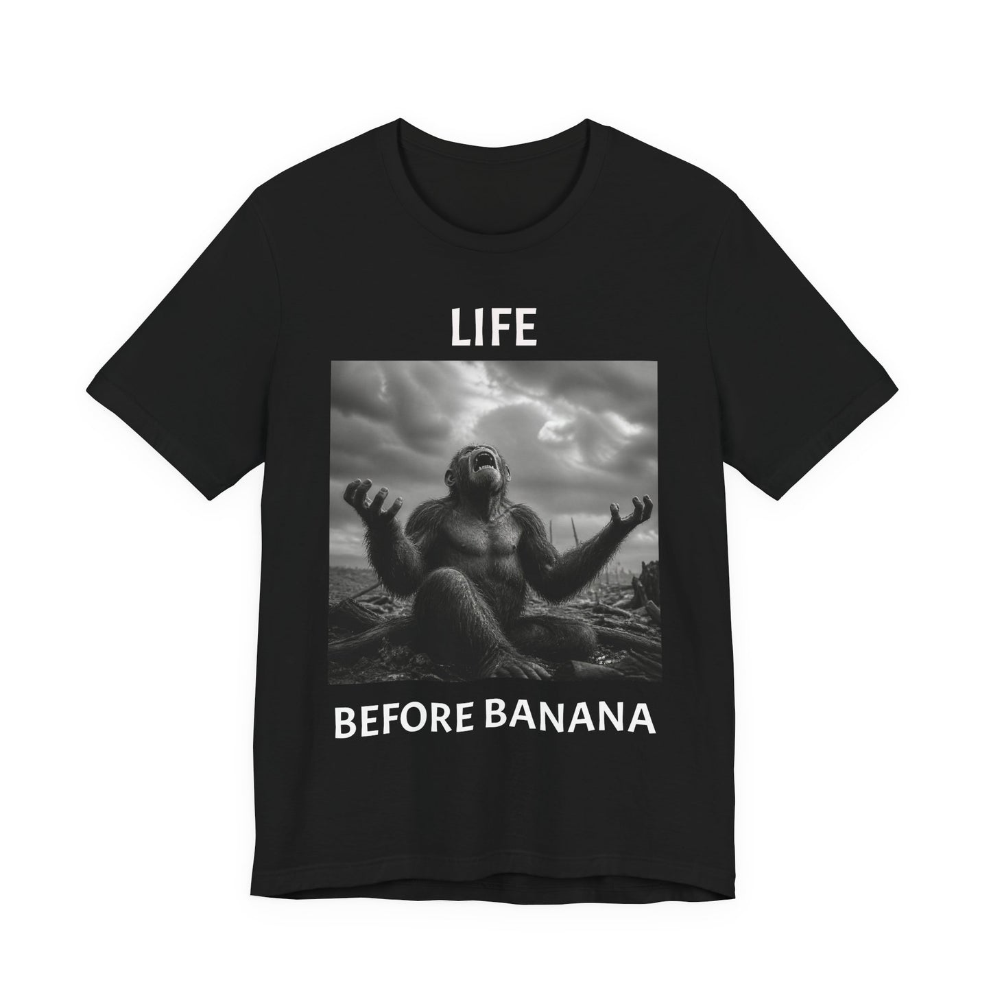 LIFE BEFORE AND AFTER BANANA APE T-Shirt