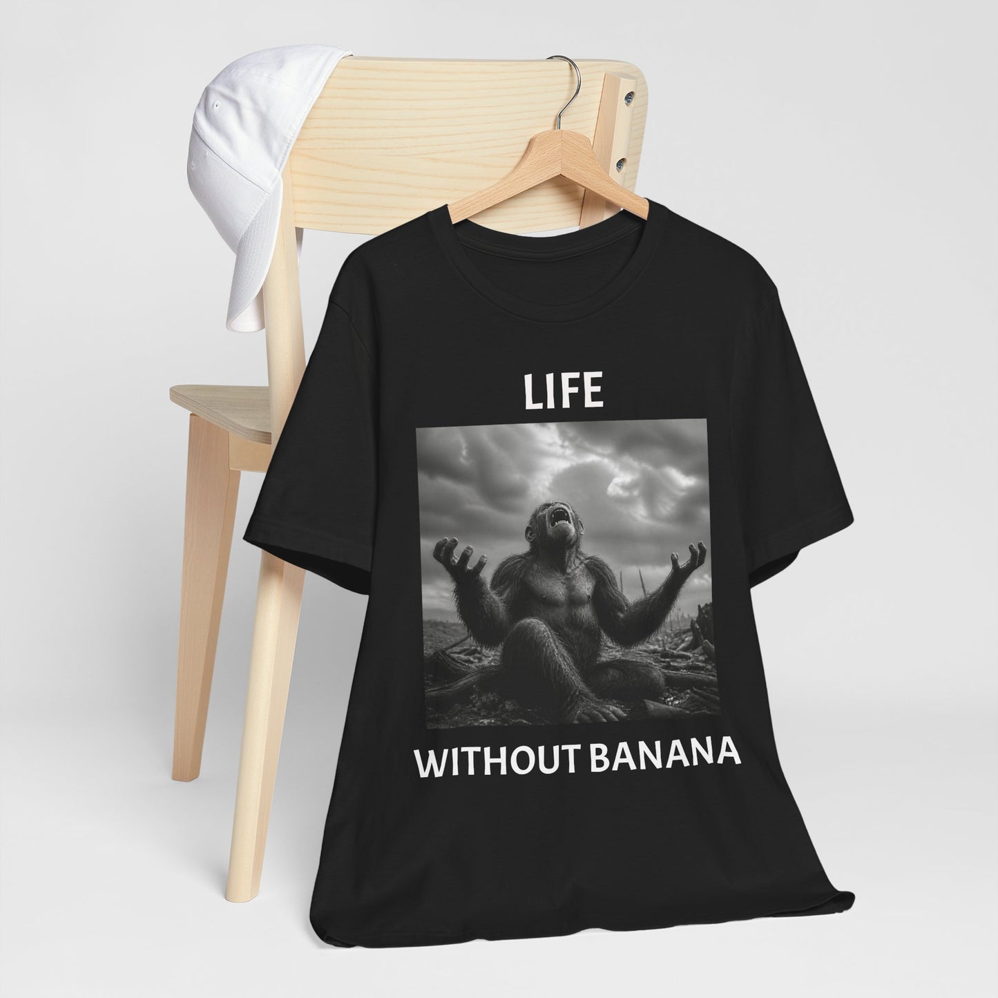 LIFE WITH AND WITHOUT BANANA APE T-Shirt