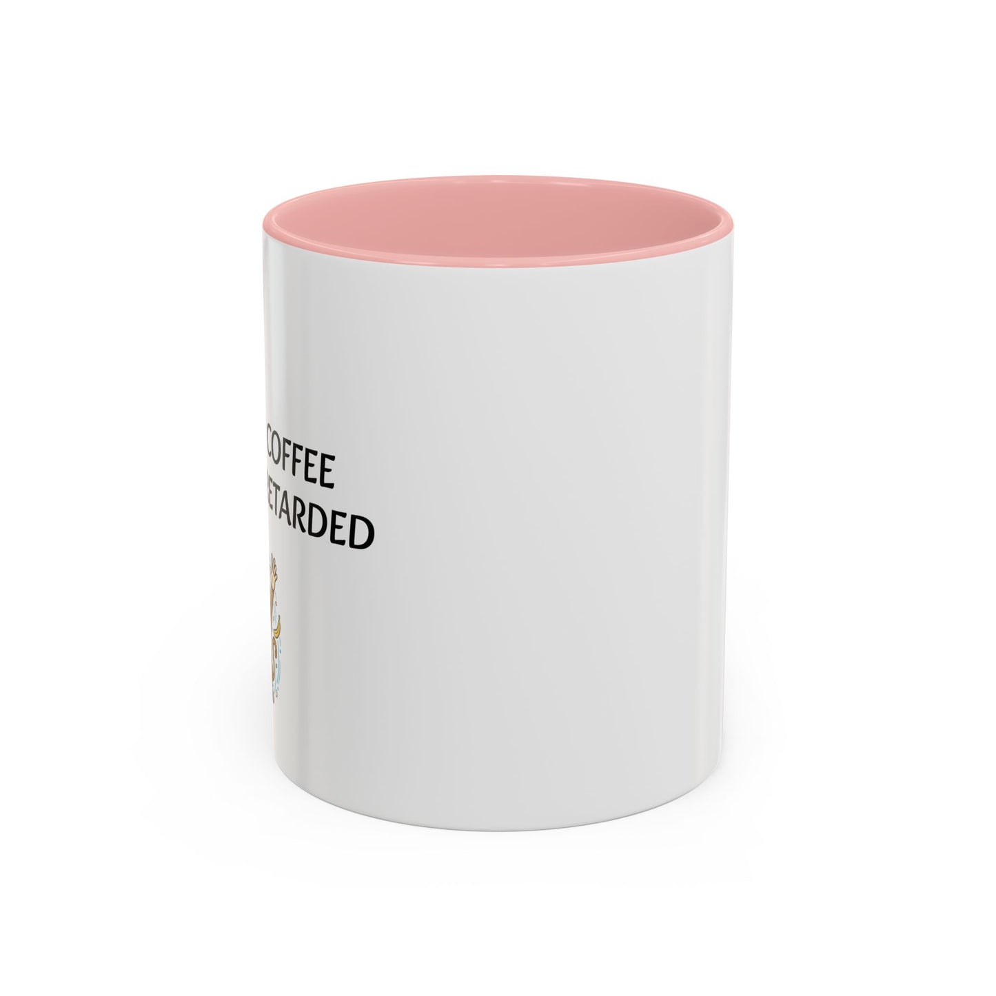 Accent Coffee Monkey Mug — Funny "Coffee First" With Monkey Morning Humor Ceramic Mug