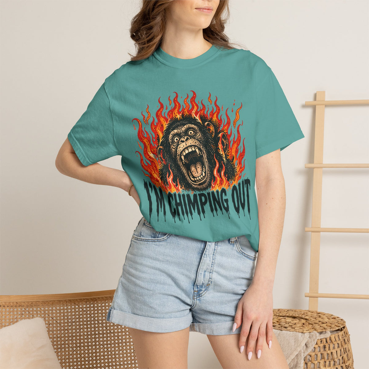 I'm Chimping Out T-Shirt - FIRE