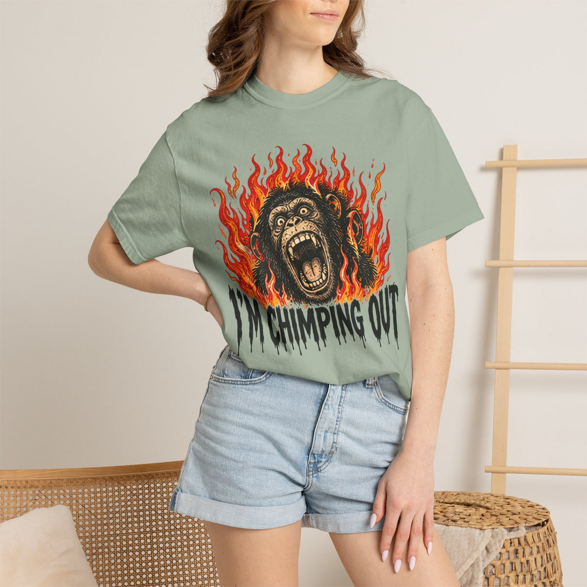 I'm Chimping Out T-Shirt - FIRE