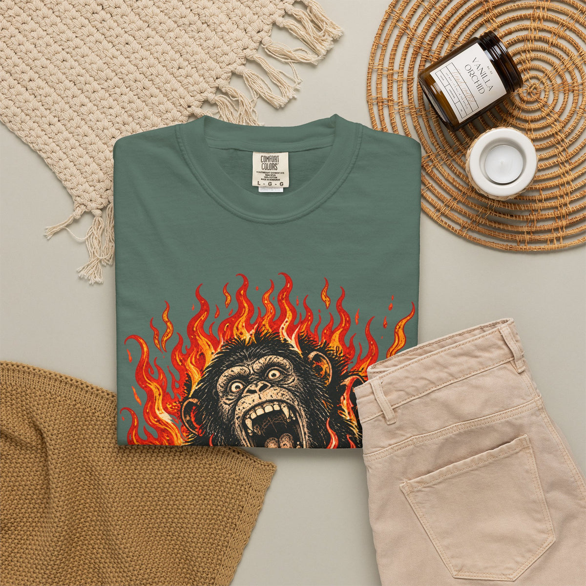 I'm Chimping Out T-Shirt - FIRE